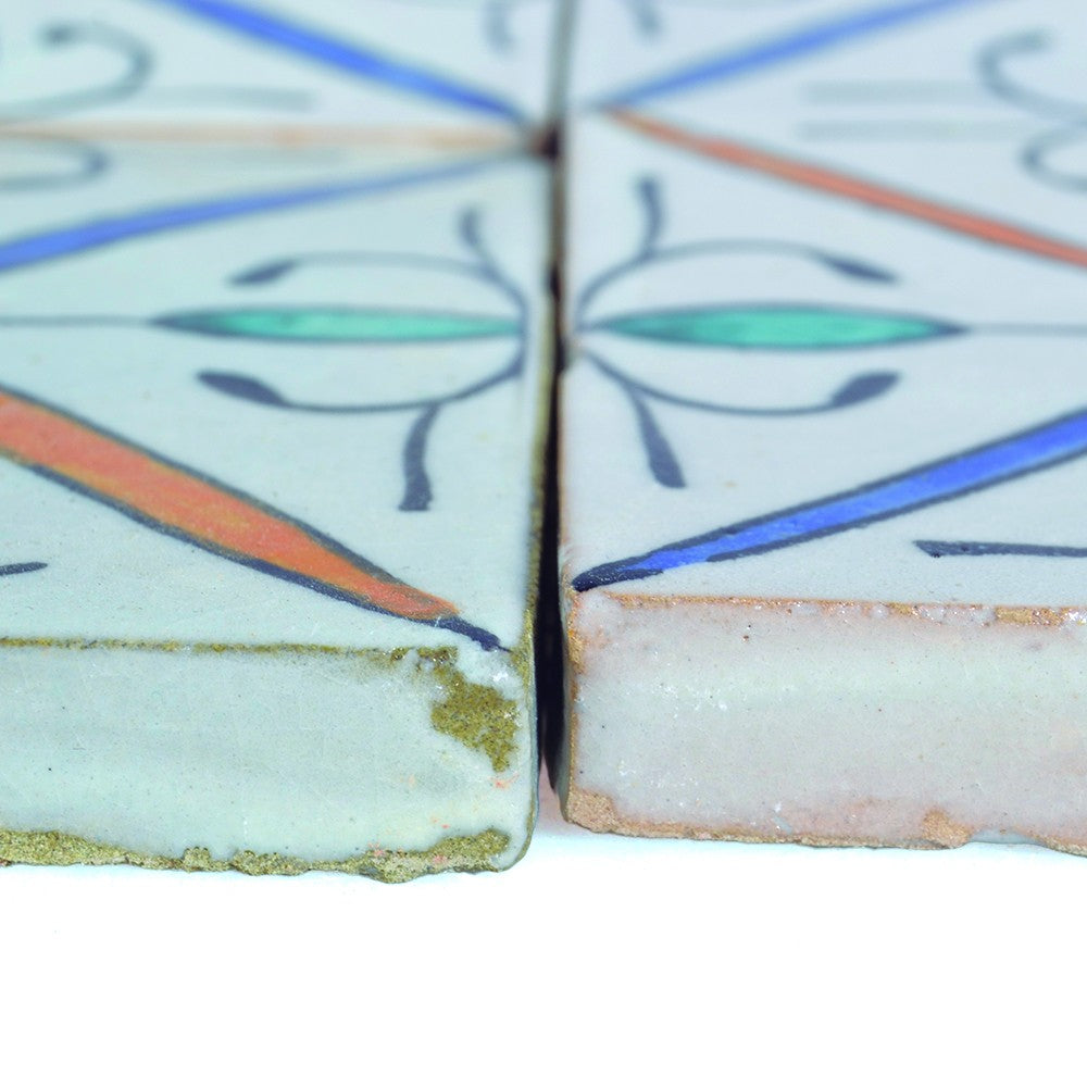 Azulejo Andalusí - 10 cm -Artesanal- Modelo 63