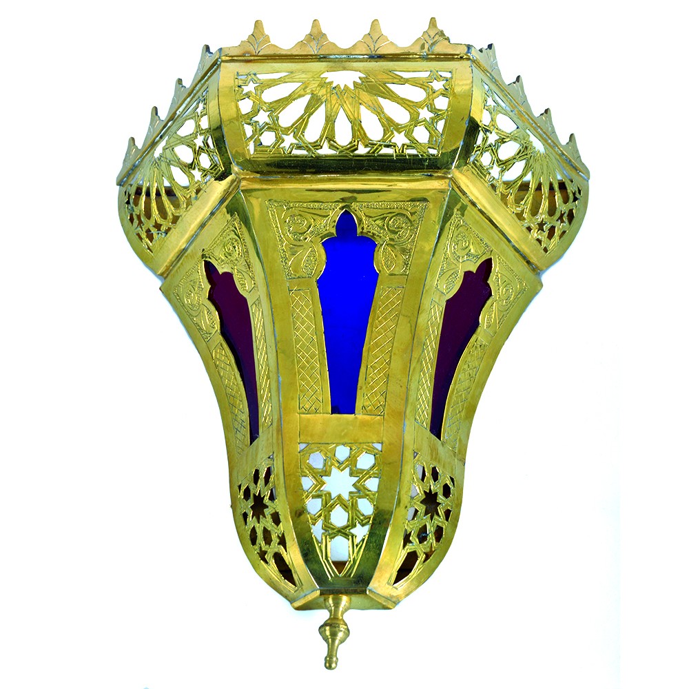 Aplique Bronce Calado - Diseño Kasba - Resinas Colores