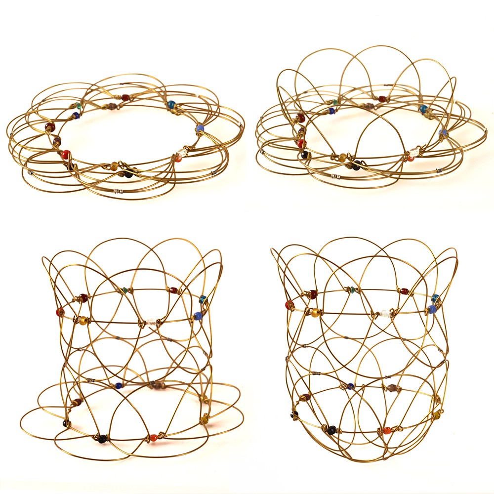 Mandala - Juego Antiestrés - 12 cm - Se Hacen Múltiples Figuras