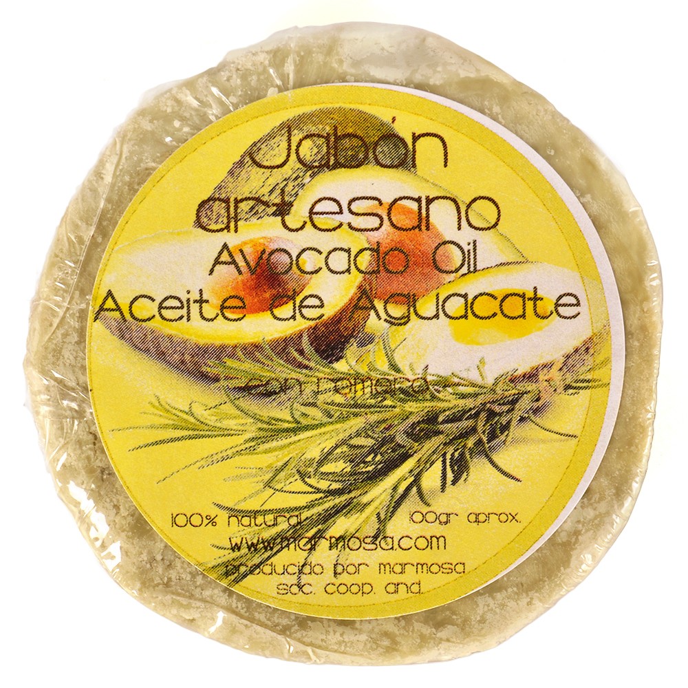 Jabón Aguacate Artesano con Romero - 100% Natural