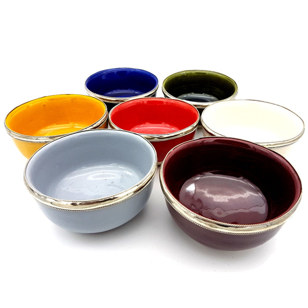 Cuenco Cerámica - Decorado Alpaca - Varios Colores - Modelo 1