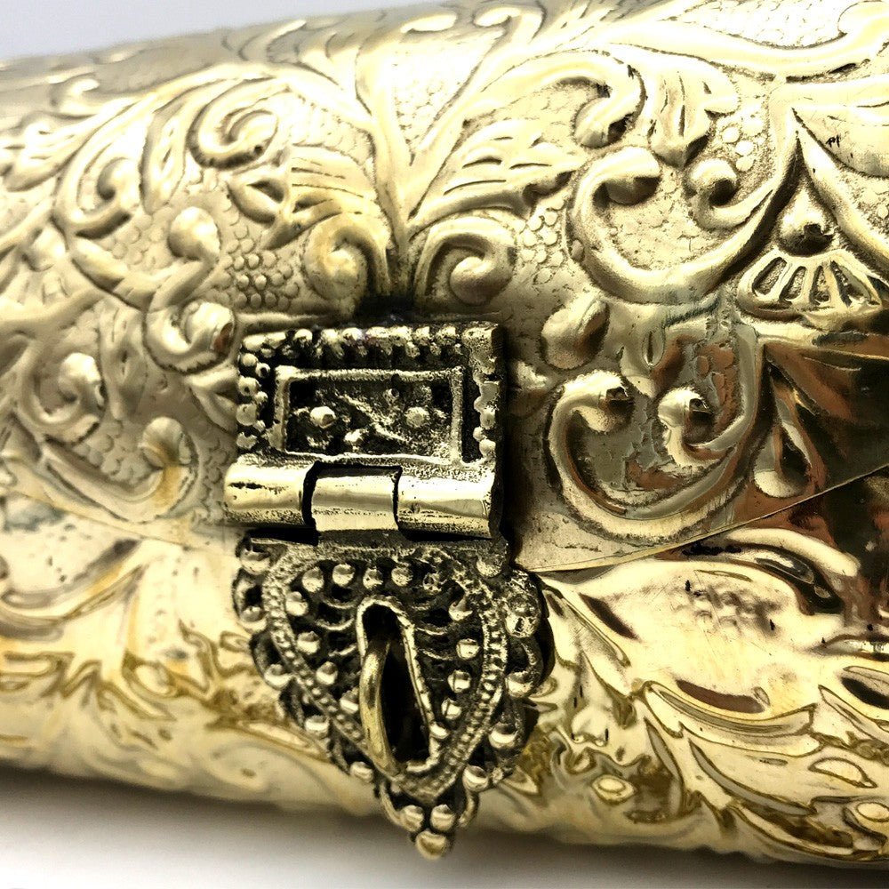 Bolso Latón Fiesta - Diseño Floral - Modelo Sri Lanka