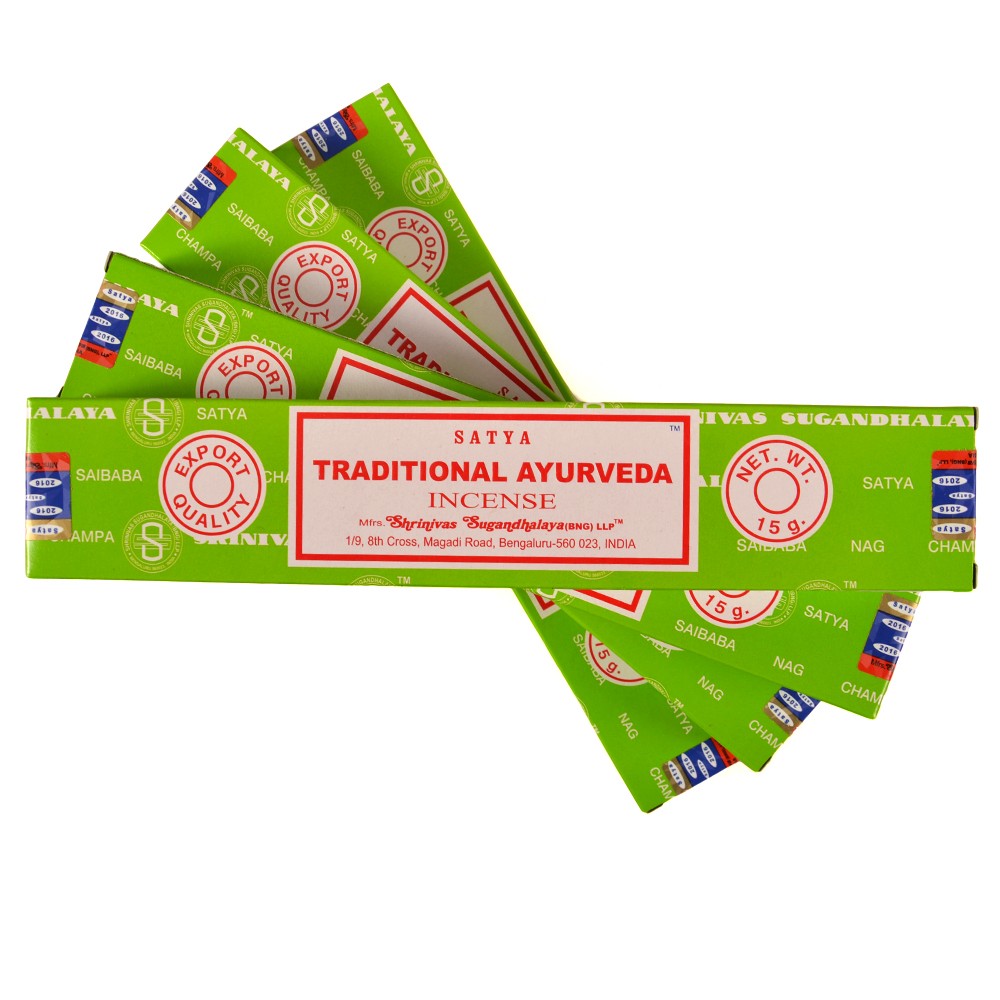 Incienso Traditional ayurveda - Satya - 15 gr - NOVEDAD