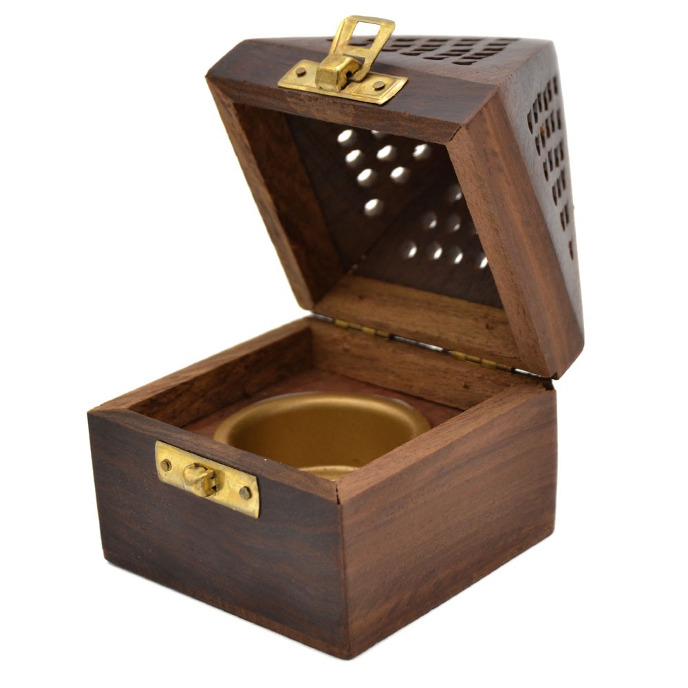 Incensario Pirámide Incienso en Grano o Conos - Modelo El Cairo