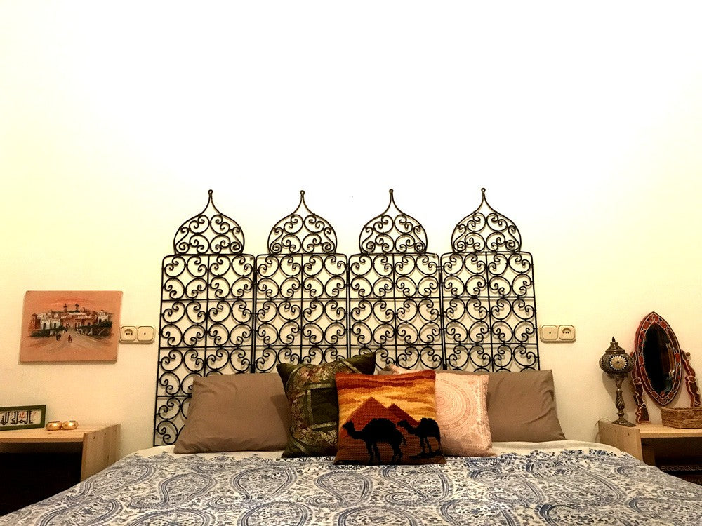 Biombo de Forja 4 Hojas - 3 Tamaños - 2 Modelos - Diseño Arabe