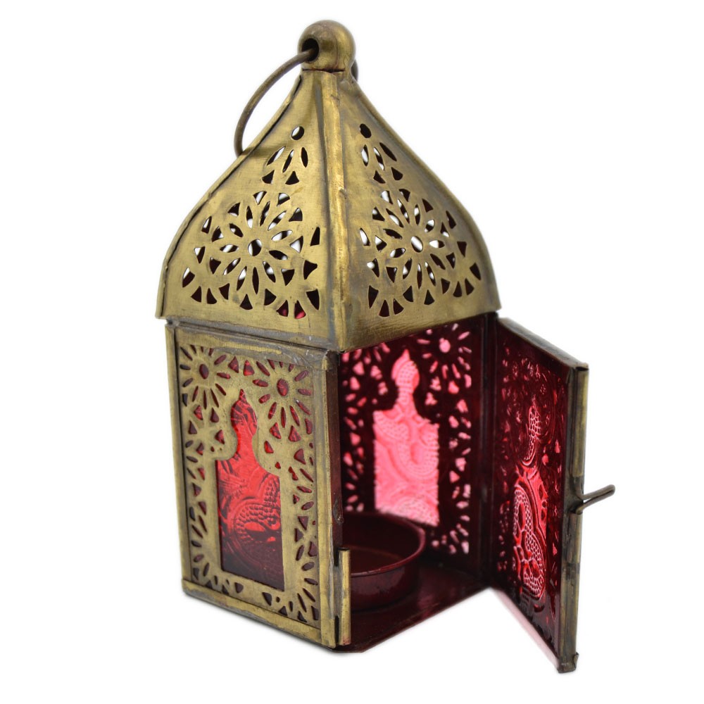 Farolillo Arabe Mini - Diseño Ventana Arabe - Modelo Bombay - 13 cm