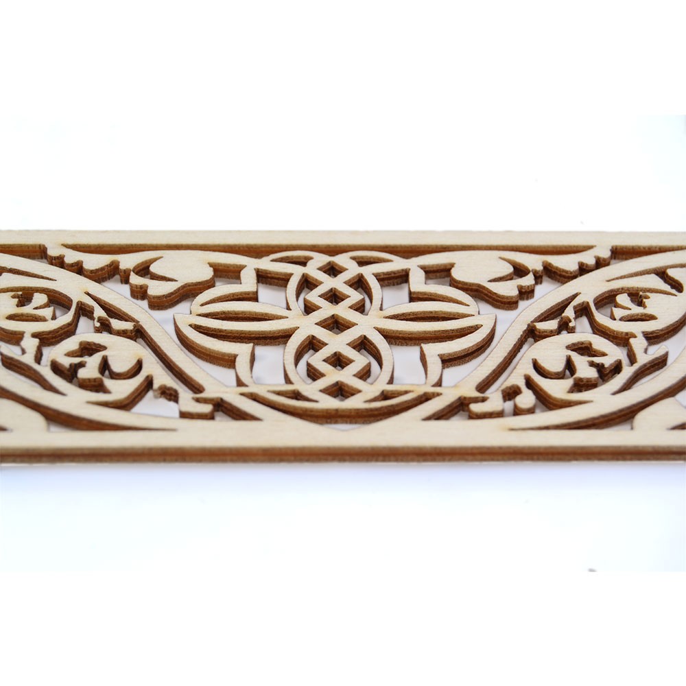 Celosia Arabe Calada - Madera Corte por Laser - Modelo 13 - 50 cm