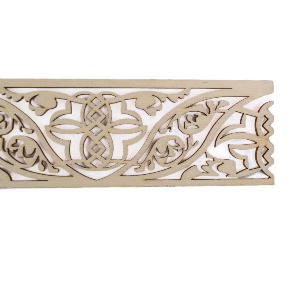 Celosia Arabe Calada - Madera Corte por Laser - Modelo 13 - 50 cm