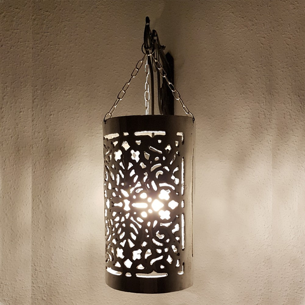 Lámpara Arabe Techo Aluminio - Cilindrica - Modelo ZAHAF