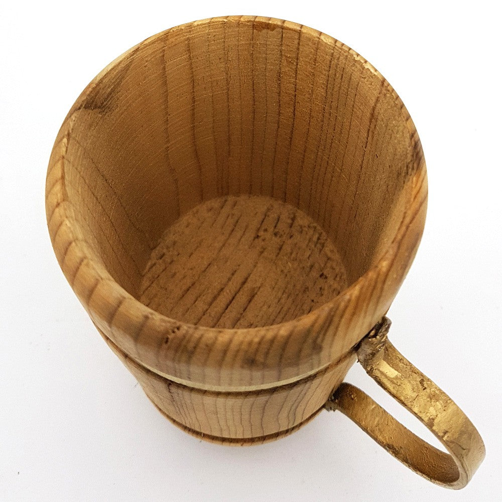 Taza Cerveza de Madera - 100% Artesanal - Modelo khashab