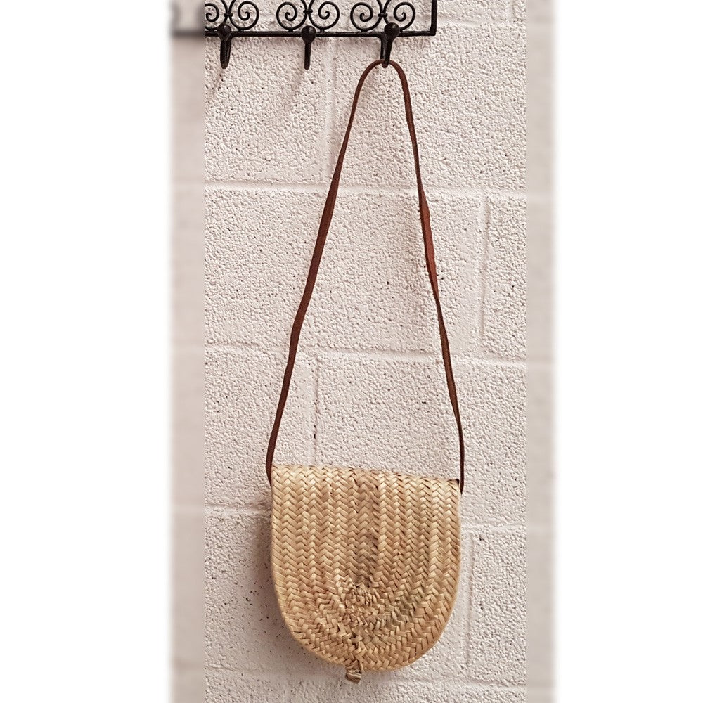 Bolso de Palmito y Cuero - 100% Natural - Modelo PALMITO