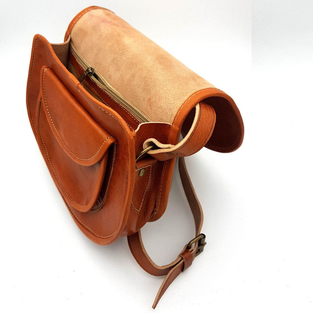 Bolso de Cuero para Mujer - Cuero 100% - DELUXE - MODELO BEIDU