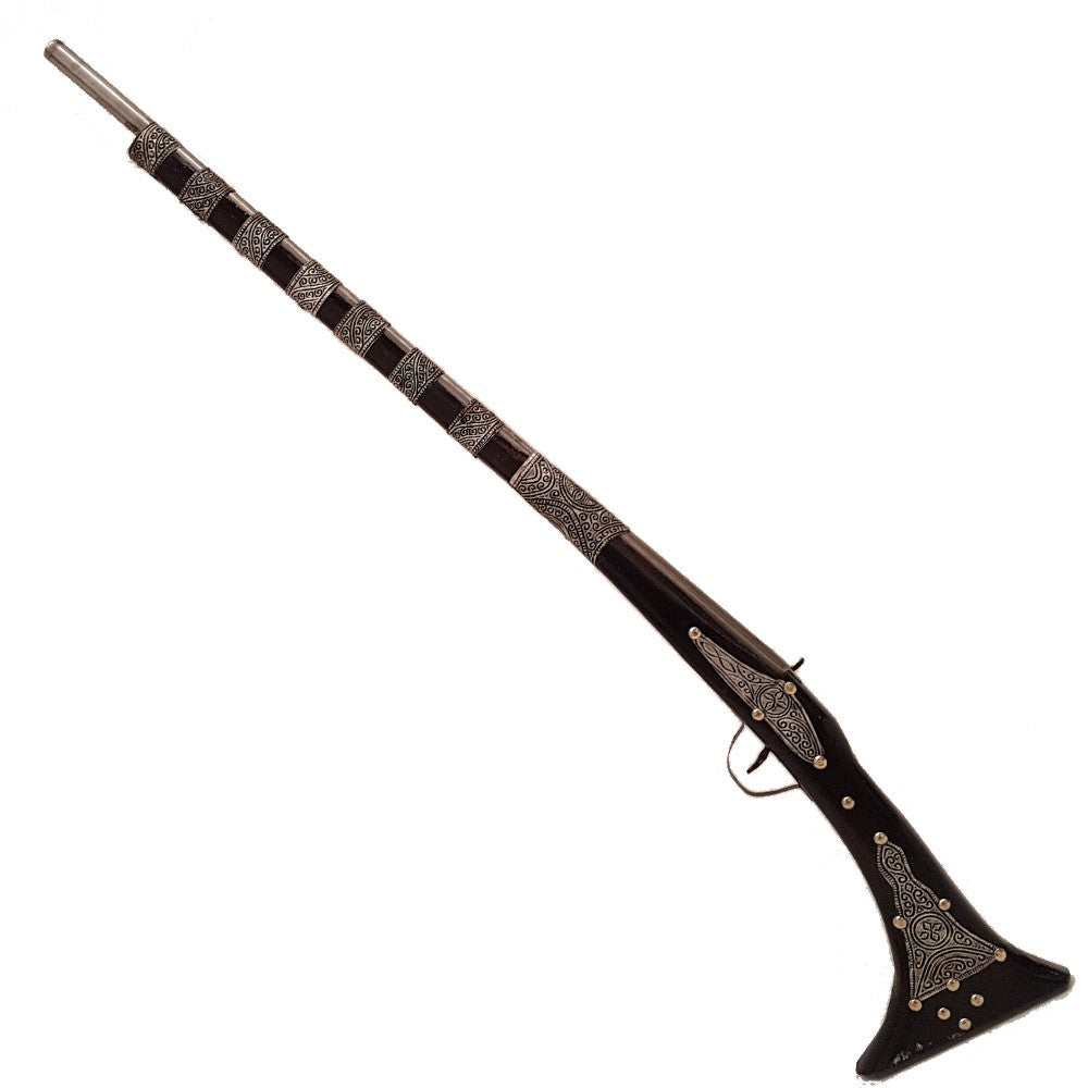 Espingarda Madera Decorativa - Escopeta Comparsas Moros y Cristianos