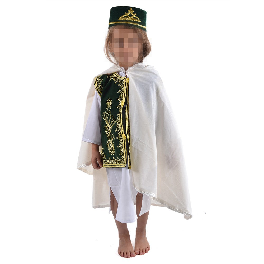 Conjunto Traje Arabe Niños - 5 Piezas - Modelo WALED