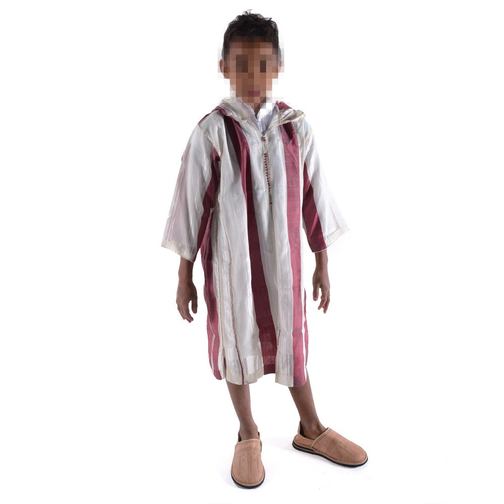 Chilaba o Djellaba Marroquí Celebraciones - 100% Algodón - Niño