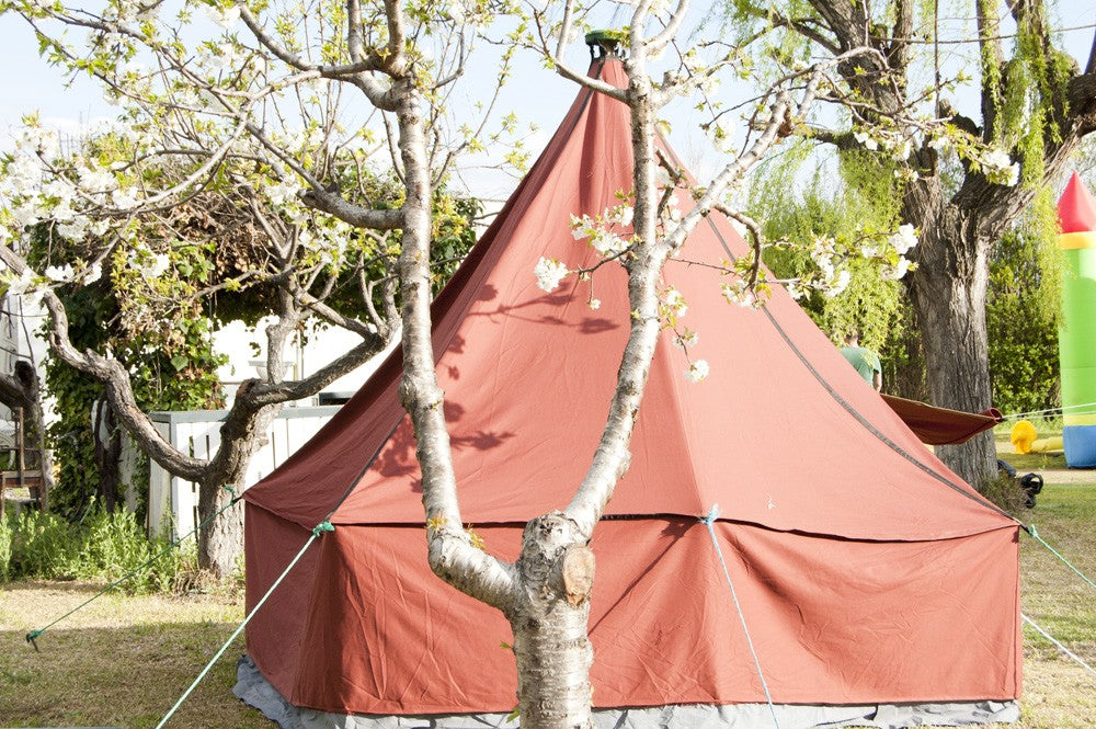 Jaima Arabe desmontable de Playa o Jardín - 3 x 3 metros - NO LLUVIA