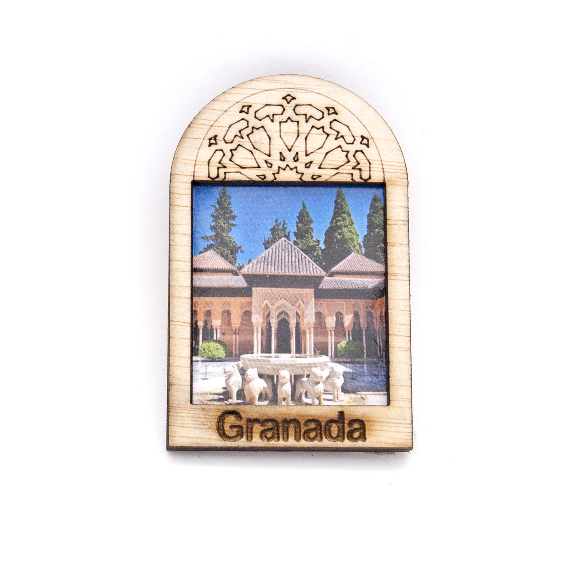 Ventanita Árabe Imán Nevera - Diseño Alhambra - Souvenir