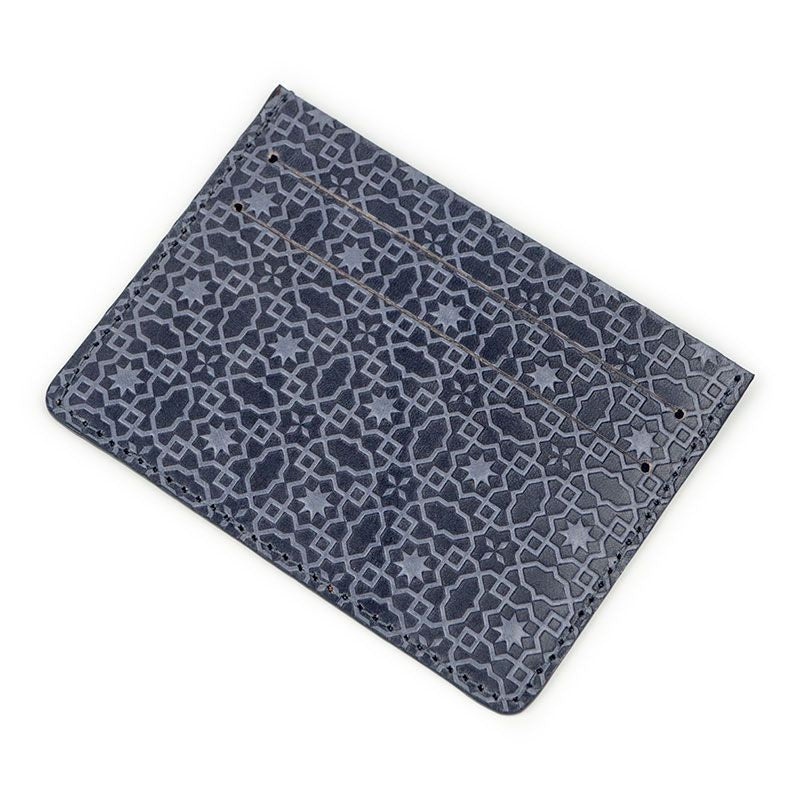 Tarjetero Piel Repujado Kayku