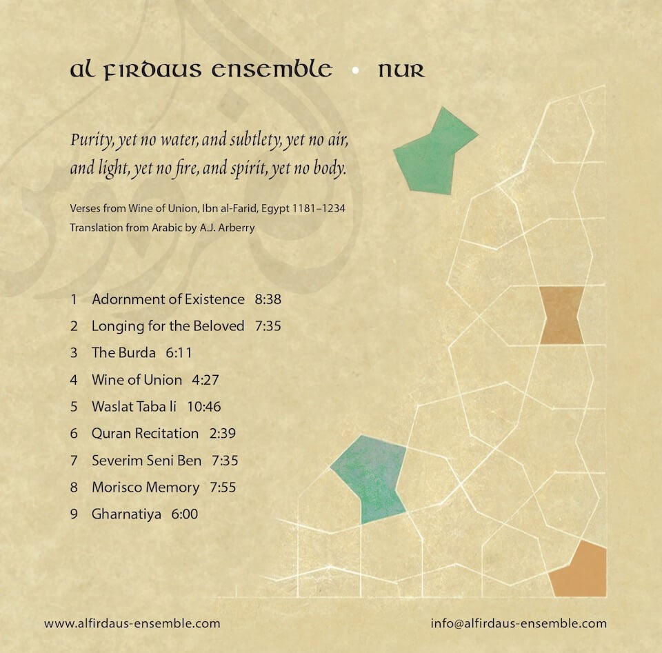 Nur -Música Espiritual-Oriental-Flamenco-Celta - Sufi music group