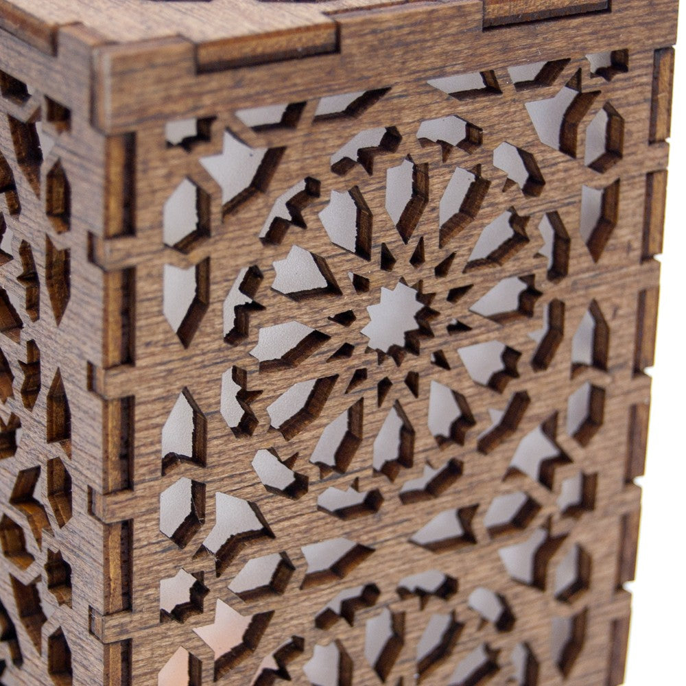 Farol Mini Alhambra - Madera - Led