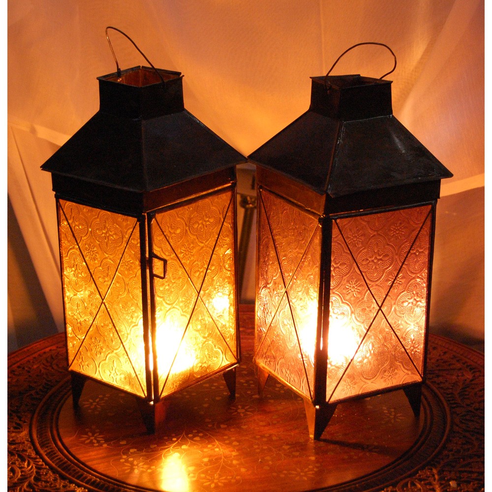 Farol Vela Casa China - 2 Colores