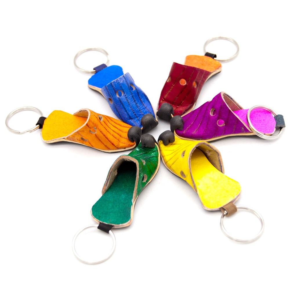 Llavero Babucha Aladino Marruecos - Artesanía Marroquí - Modelo Babush