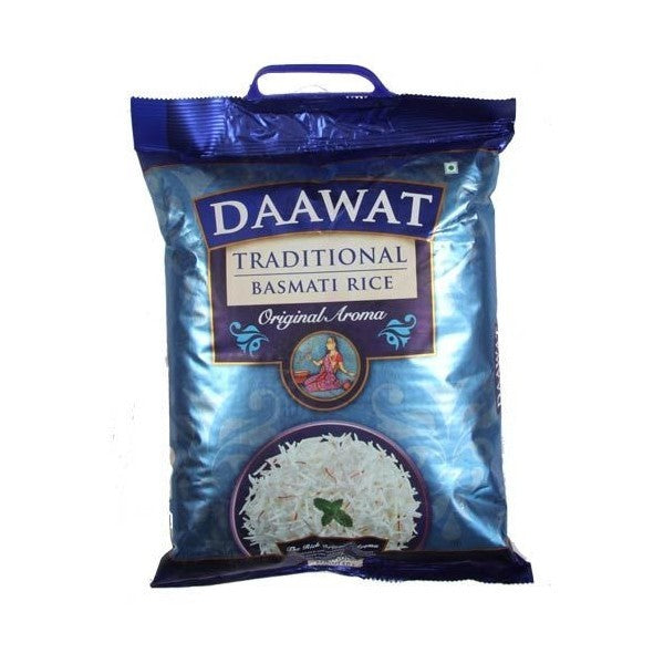 Arroz Basmati Daawat - Máxima Calidad - 5 kg