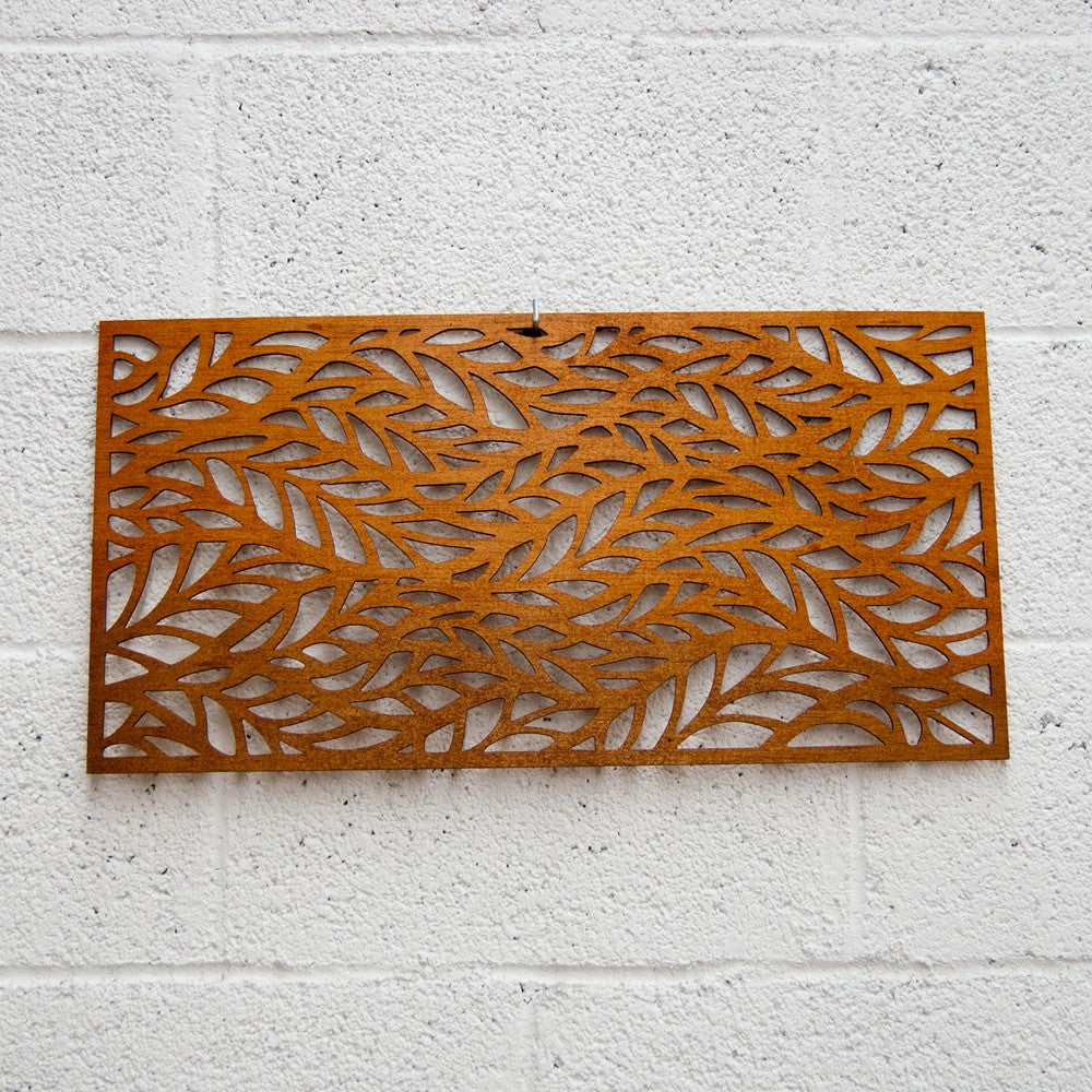 Celosía Madera - Diseño Otoño - 60 x 30 cm