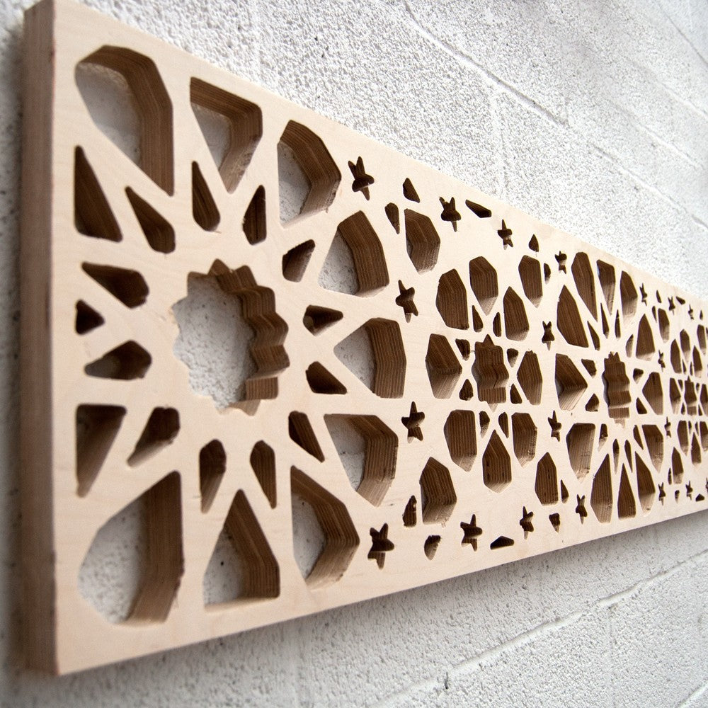 Celosía Madera Cabecero de Cama - 168 x 36 x 3 cm - Modelo Samai