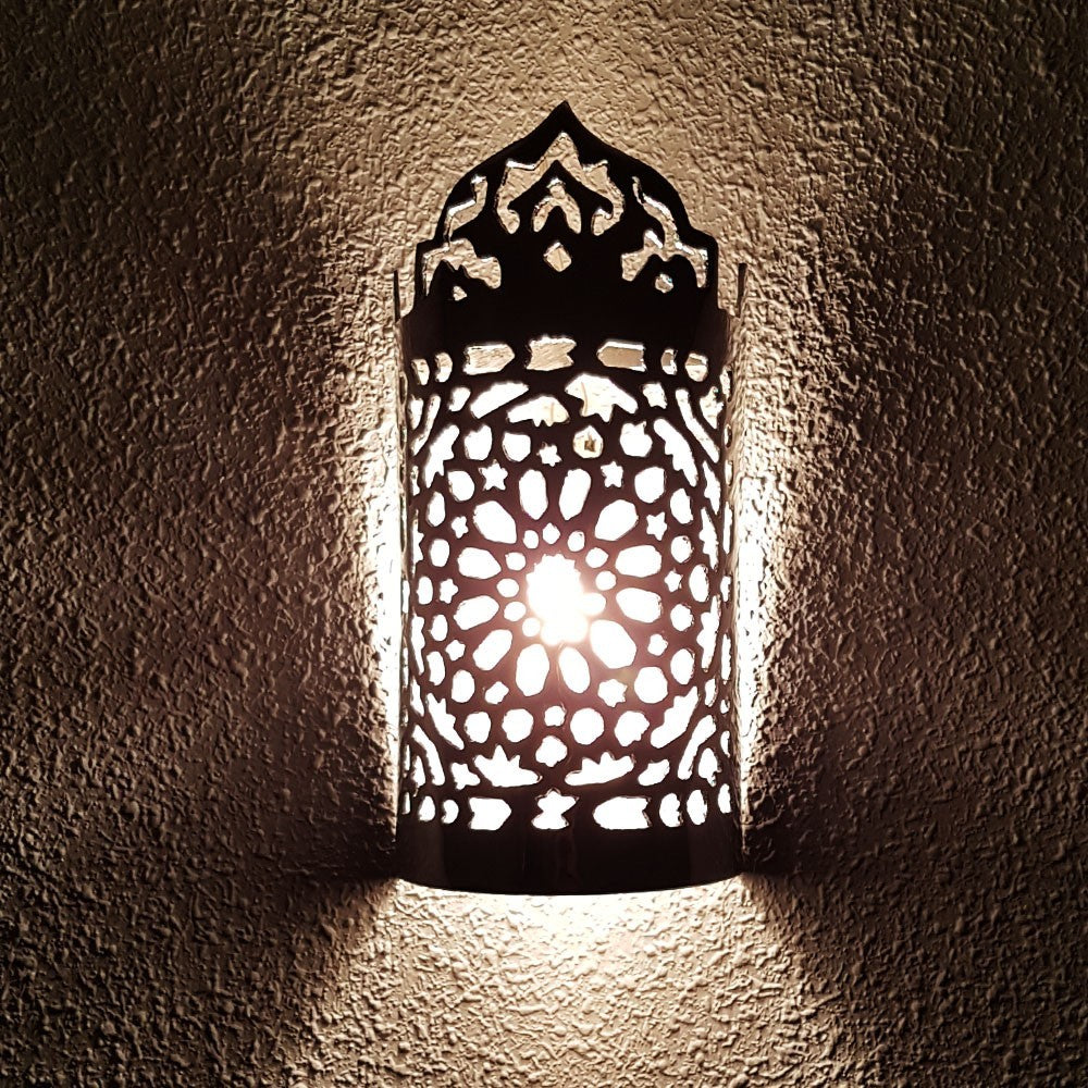 Aplique Arabe Pared Aluminio - Celosia Andalusi - Modelo CORONA