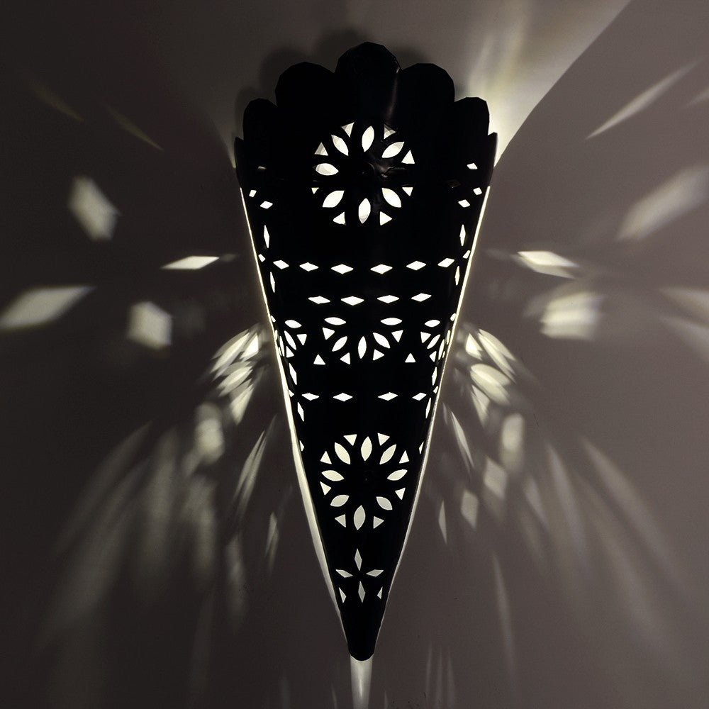 Aplique de Hierro Calado - Artesano - Diseño Arabe - Borde Ondulado