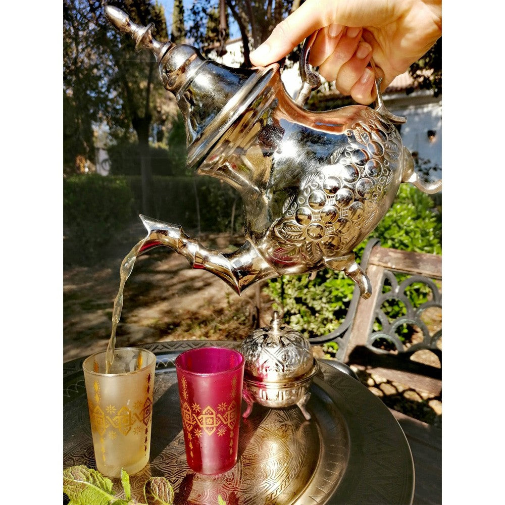 Mesa Arabe Grabada - Desmontable - 2 Tonos - 4 Tamaños