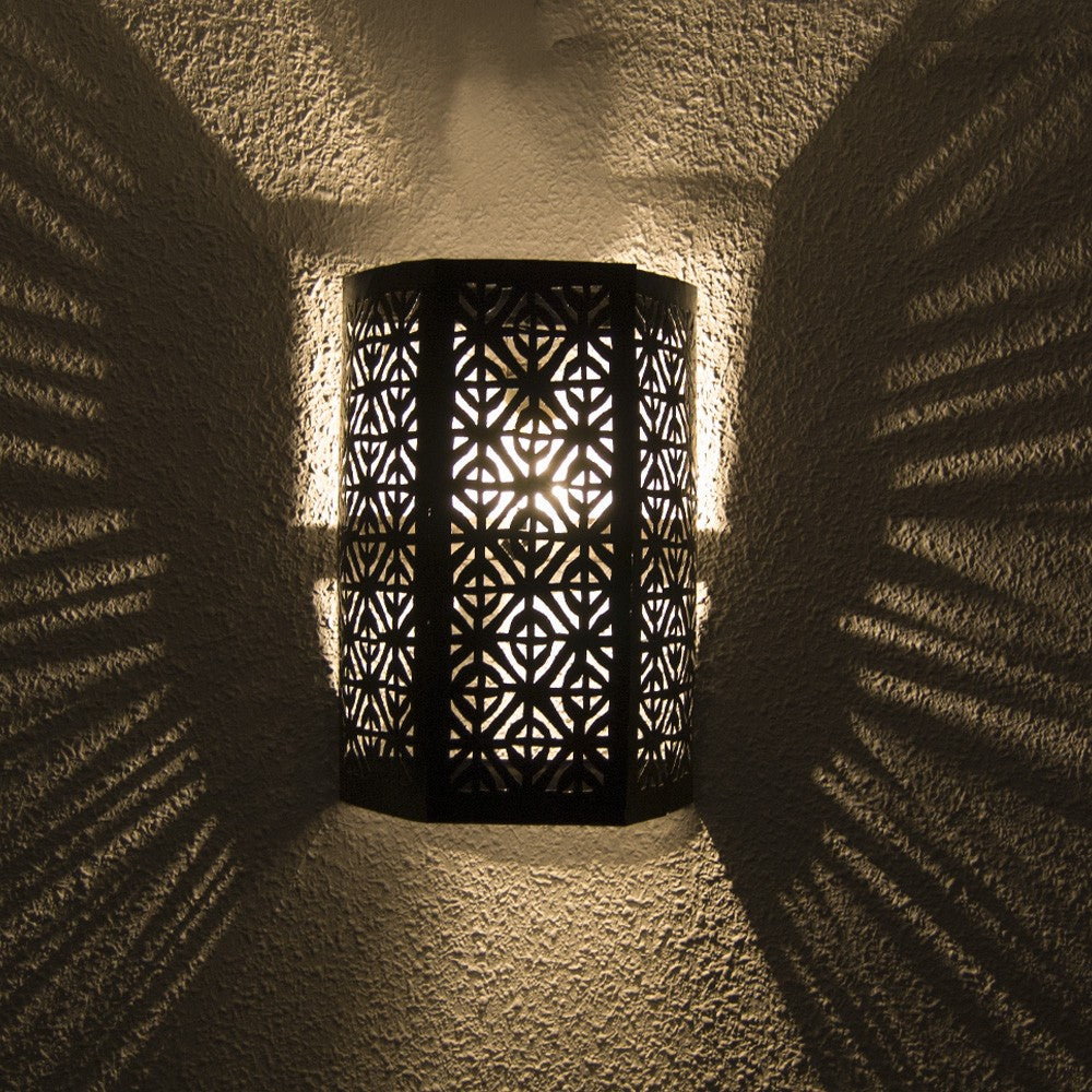 Aplique de Hierro Calado - Decoración Marroquí - Modelo TAMASIK