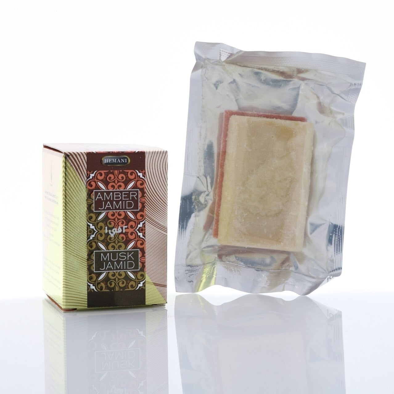 Ambar con Musk - Perfume Sólido - Hemani - 25 gr