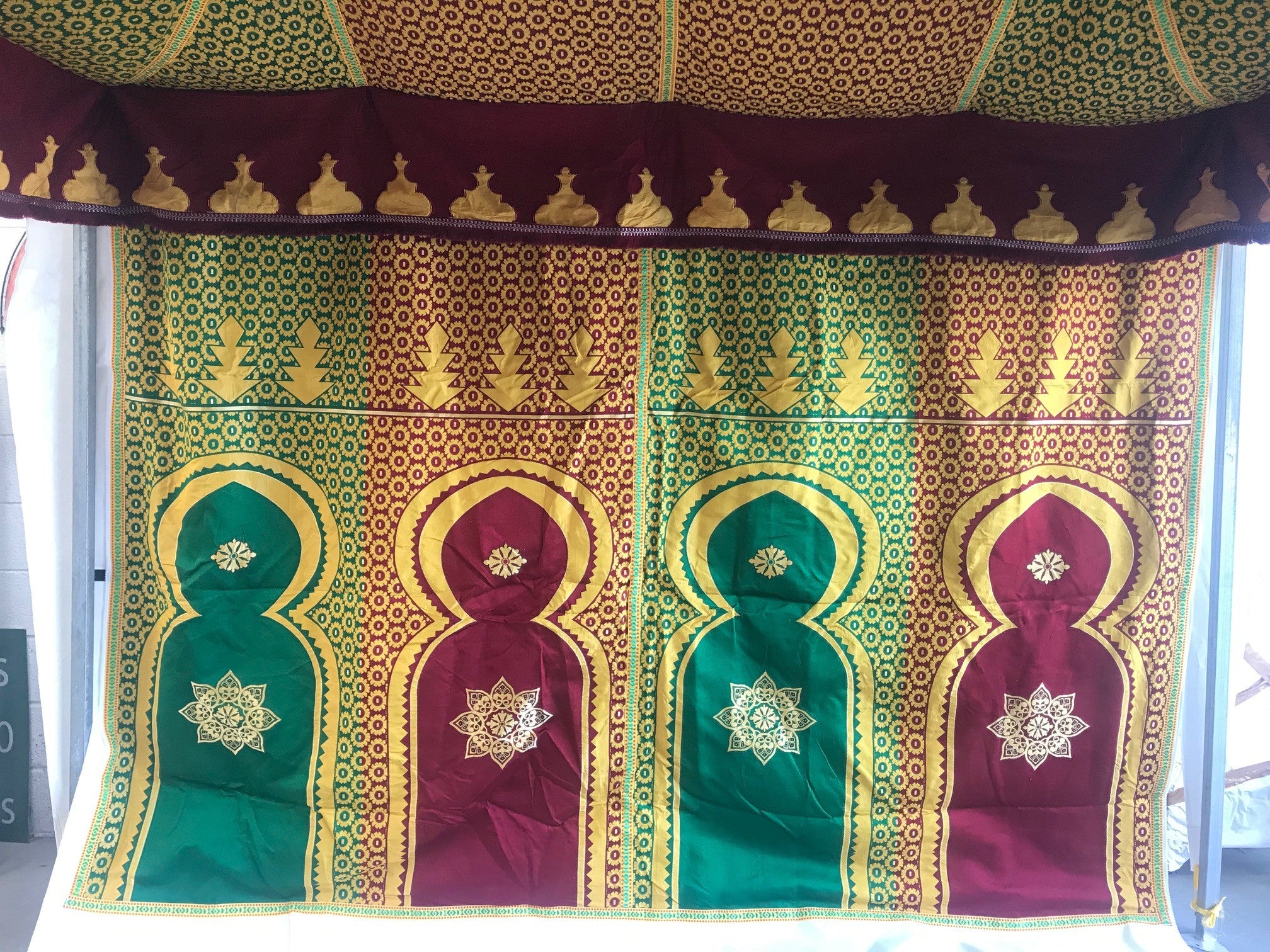 Tela Decorativa Arabe - 180 x 150 cm - Decoración Tetería Jaima Restaurante