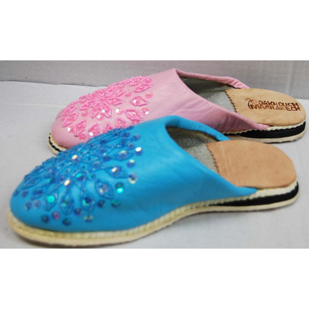 Zapato Babucha Piel Mujer - Varios Colores - N 36-41