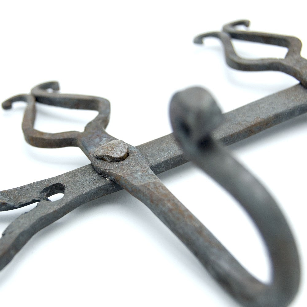 Perchero Forja Artesanal - Artesanía Marroquí - Estilo Andalusí - Modelo WARD