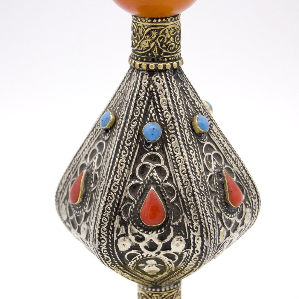 Portavelas Alpaca y Resinas - Modelo Tulibán