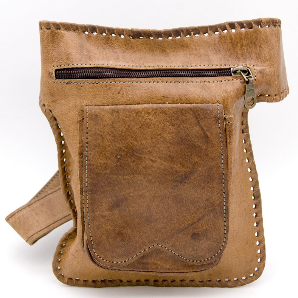 Riñonera Artesanal - 100% Cuero - Modelo AADI