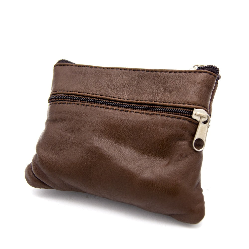 Monedero de Cuero 100% - 3 Bolsillos - Modelo Shaibani