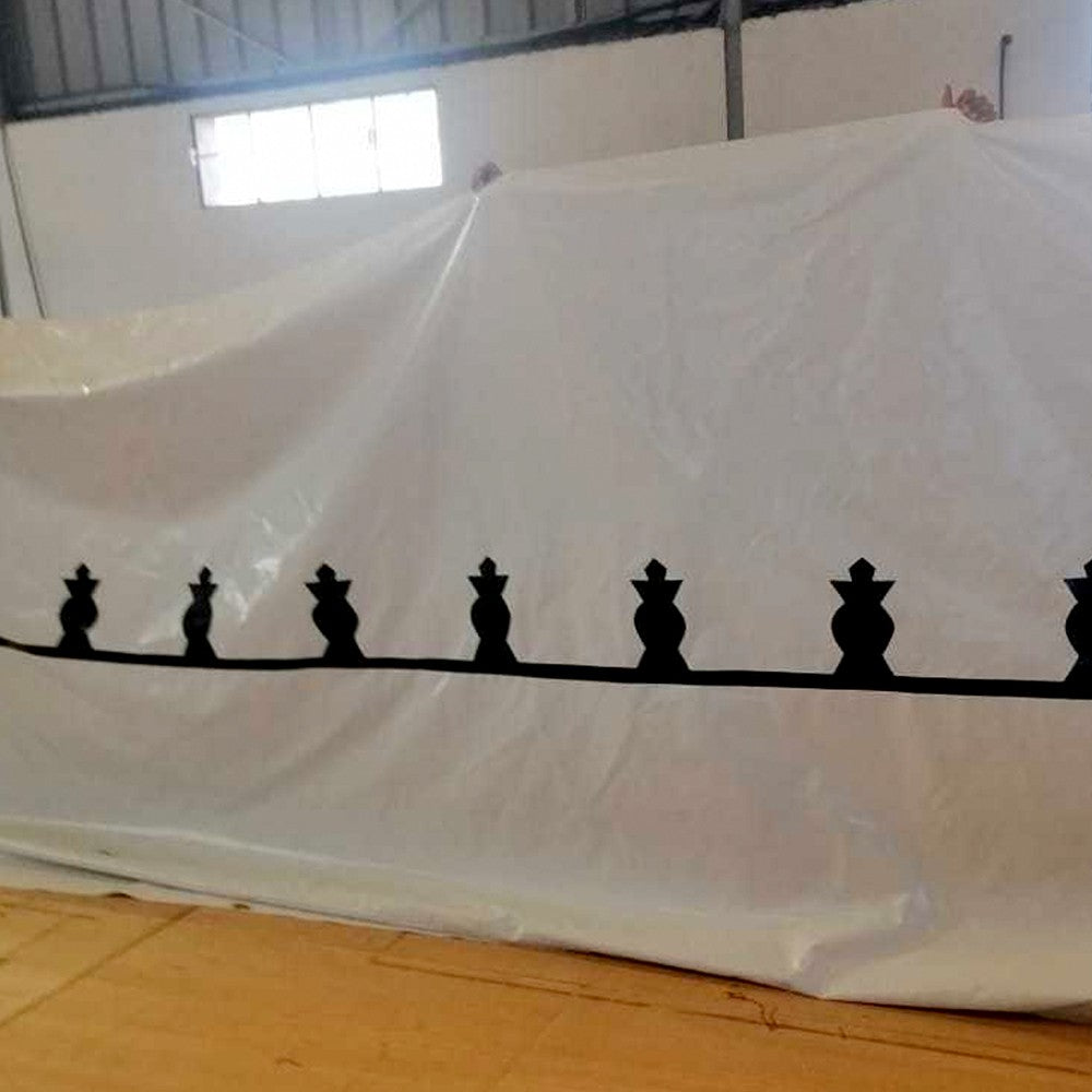 Pared Separadora Salones Restaurantes PVC 3,5 x 5m