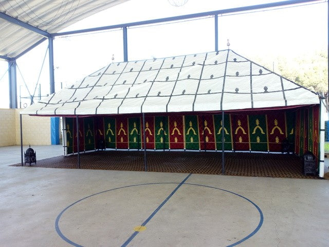 Jaima Arabe 10 x 5 m - PVC - Ideal Ferias Medievales Mercados