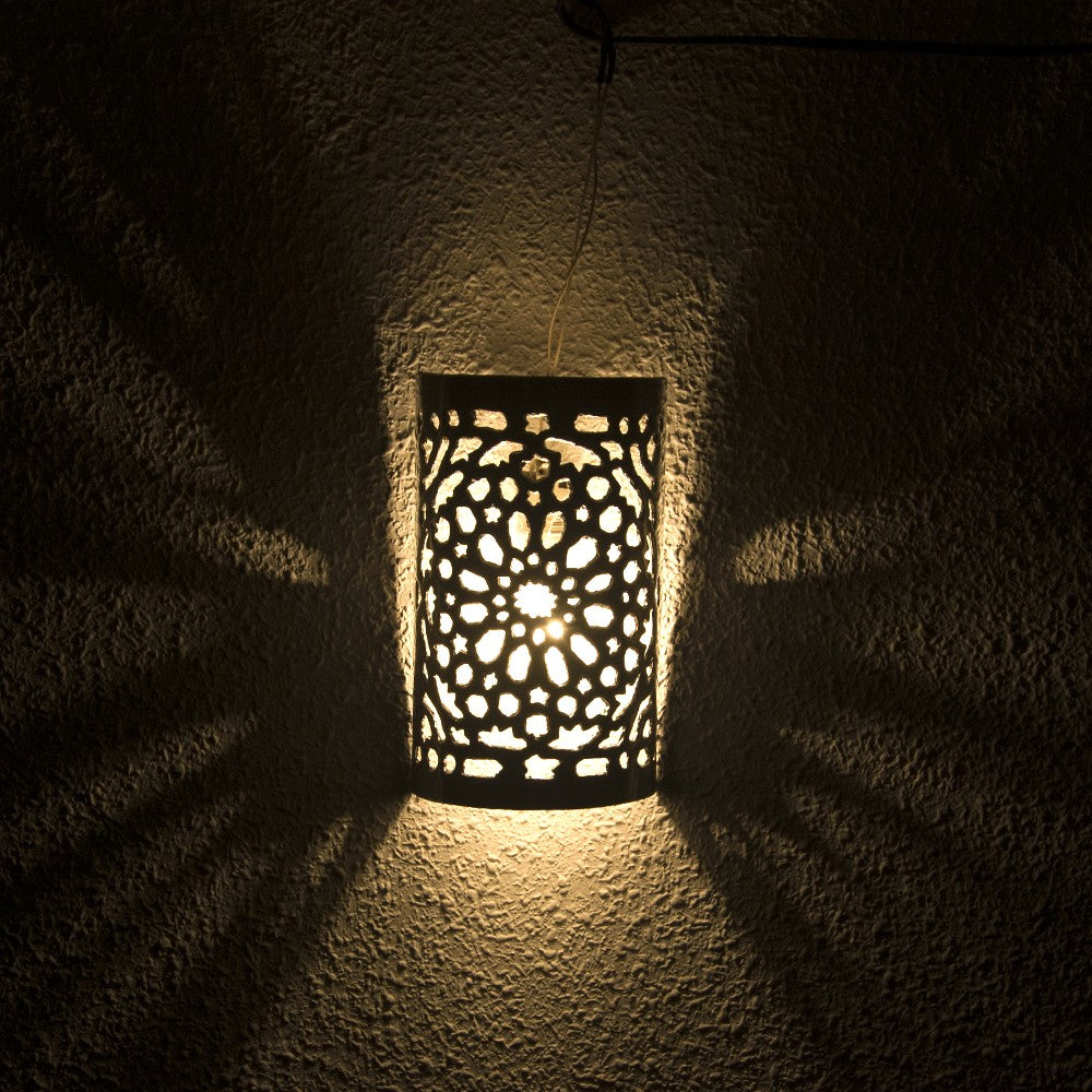 Aplique Árabe Pared - Aluminio Calado - Diseños Geométricos - Modelo HAMBRA