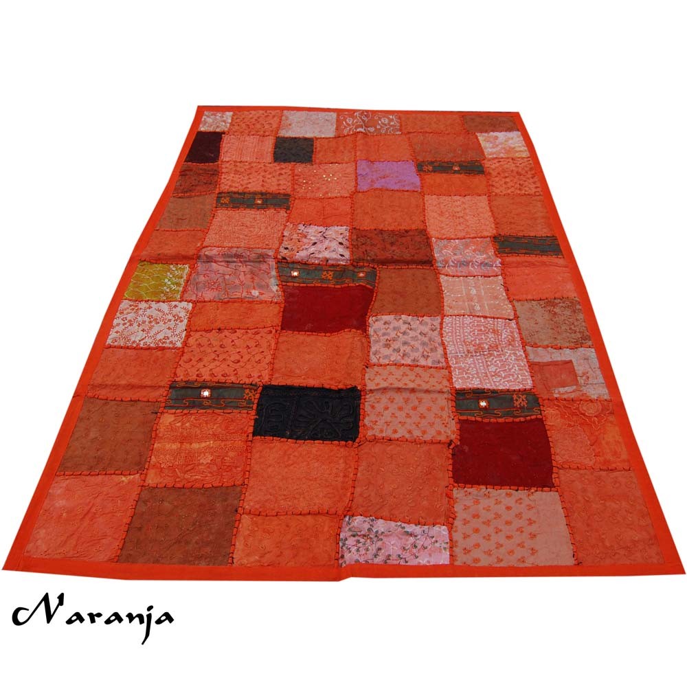 Tapete Pathwork - 145 x 95 cm - Artesanal - Varios Colores