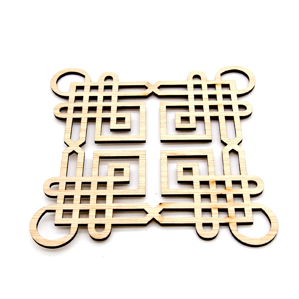 Salvamantel Celosía Árabe - Posaplatos -Diseño muhandas