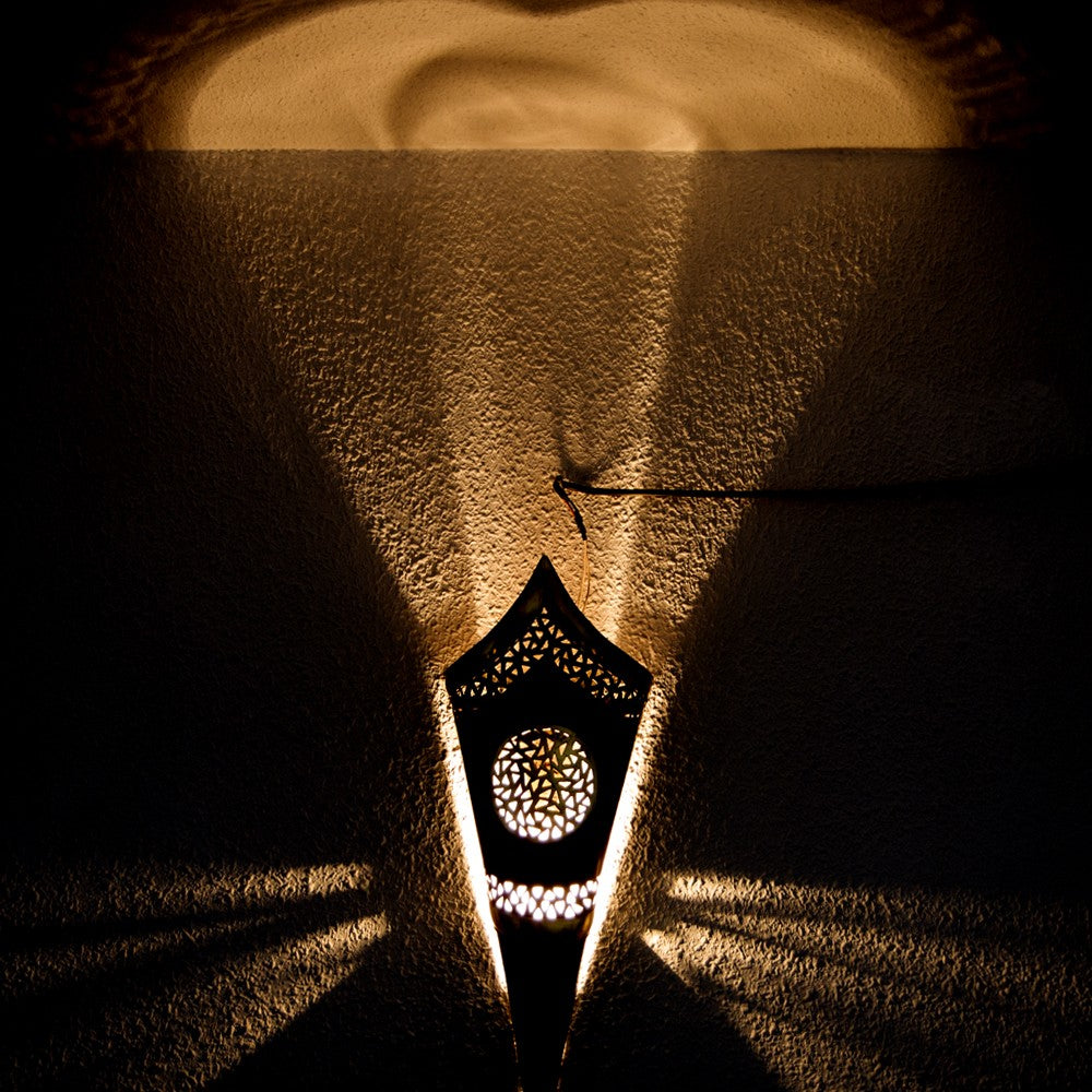 Aplique Pared - Cobre y Latón - Modelo Aldarae Wahid