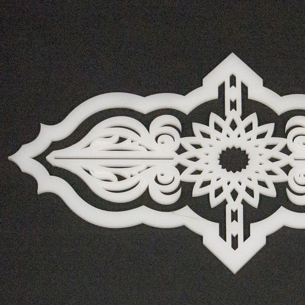 Plantilla Celosía Niger Metacrilato - 50 x 29 - Reutilizable