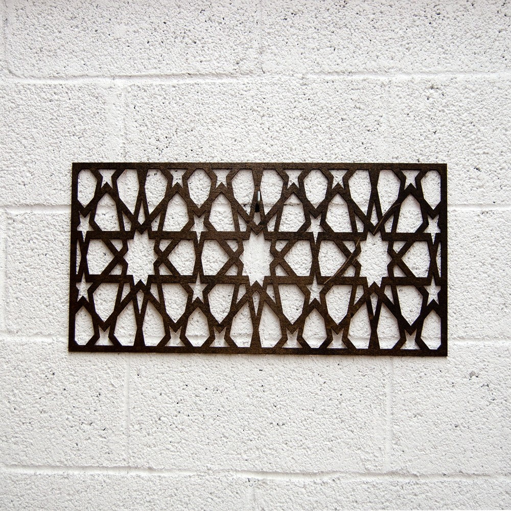 Celosía Madera - Modelo Nuyum - 60 x 30 cm