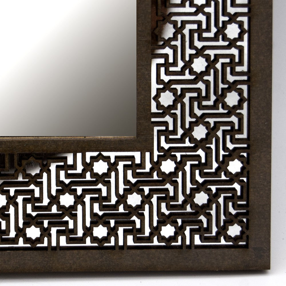 Espejo Decoración Árabe - Corte por Láser - Modelo Kalim