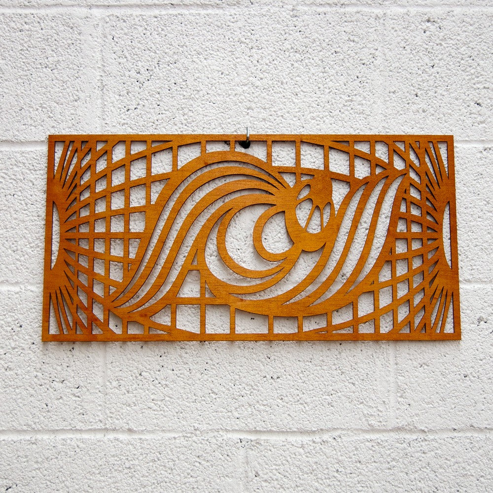 Celosía Madera - Diseño Fénix - 60 x 30 cm